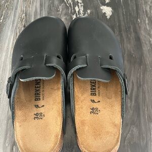 Birkenstock Black Clogs
